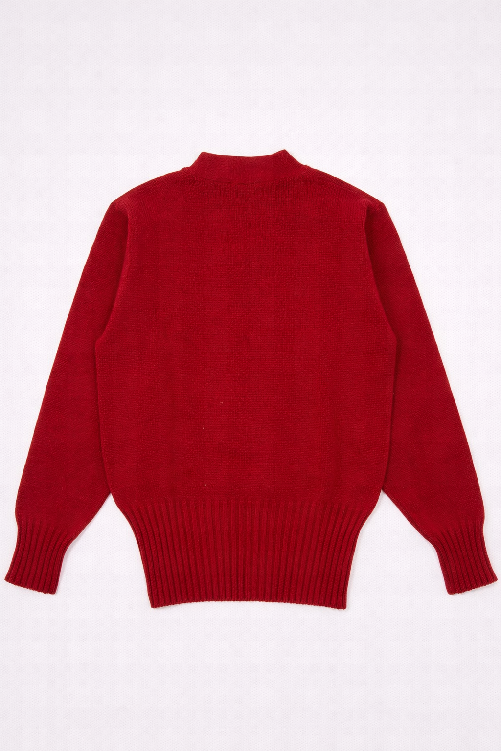 Vintage V-Neck Campus Sweater