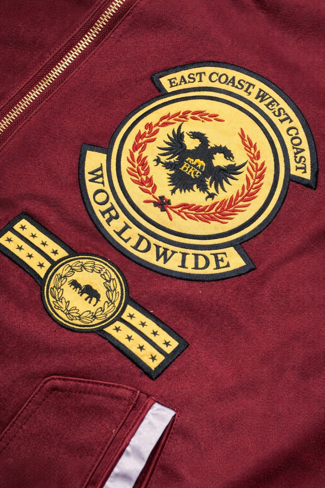 Vintage BKc Reversible “Crew” Varsity Jacket