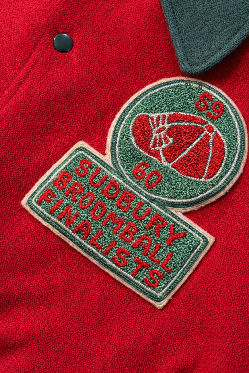 Vintage Athletic Wool Jacket