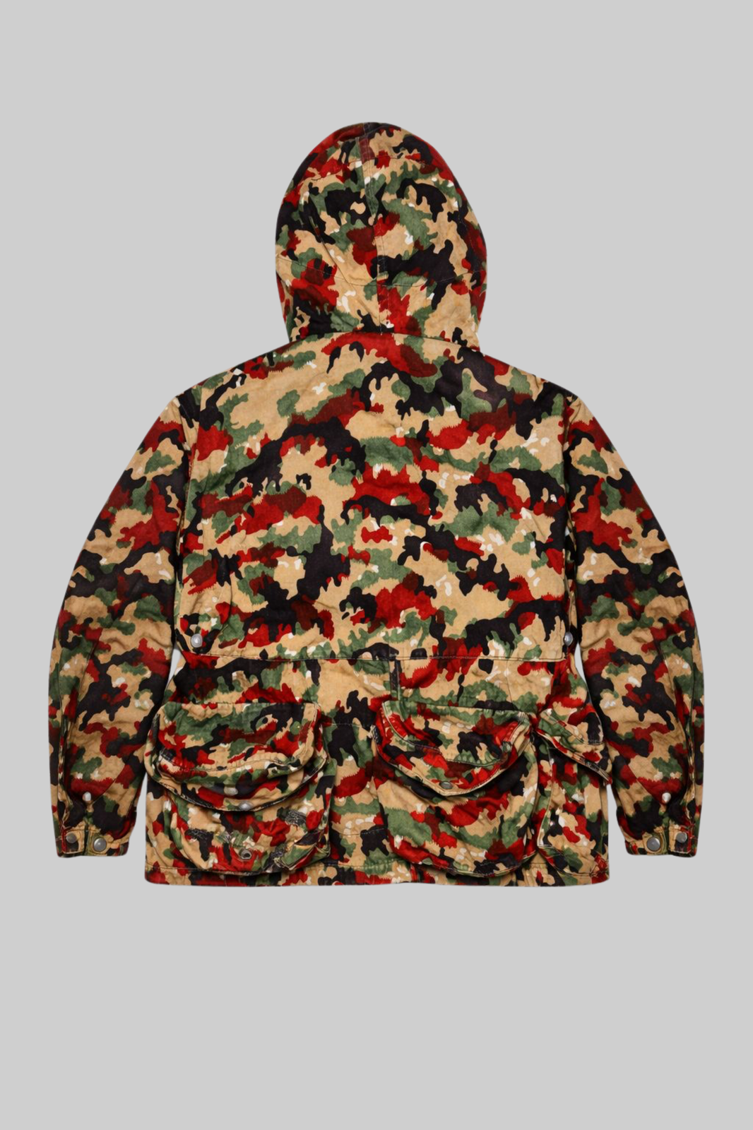 Vintage Camouflage Field Parka