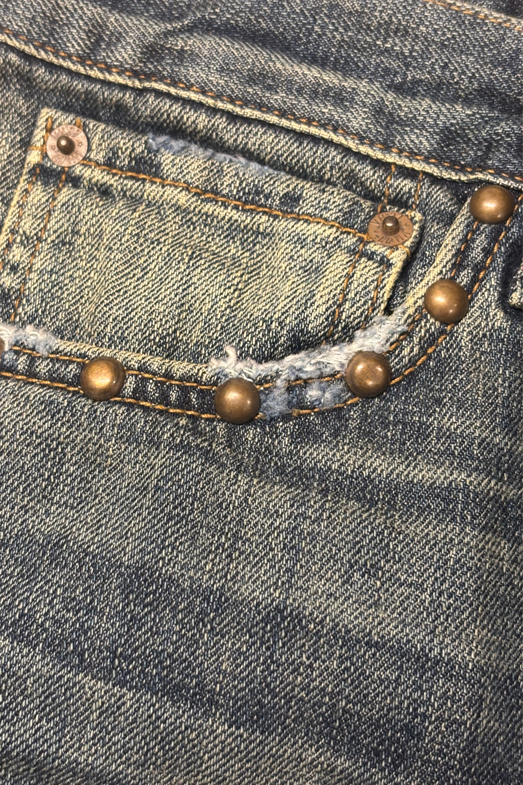 Vintage Heavy Leroy Denim (Indigo)