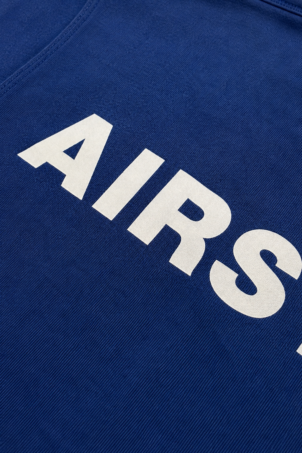 Vintage Heavy Airstream Short Sleeve Fleece (Blue)