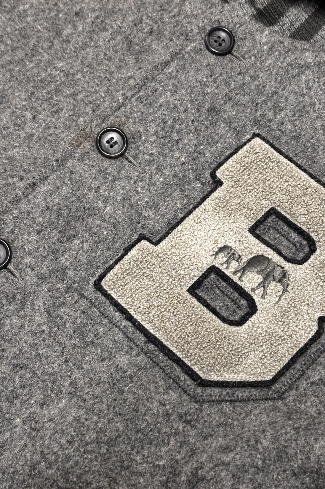 Vintage BKc “Grey Matter” Varsity