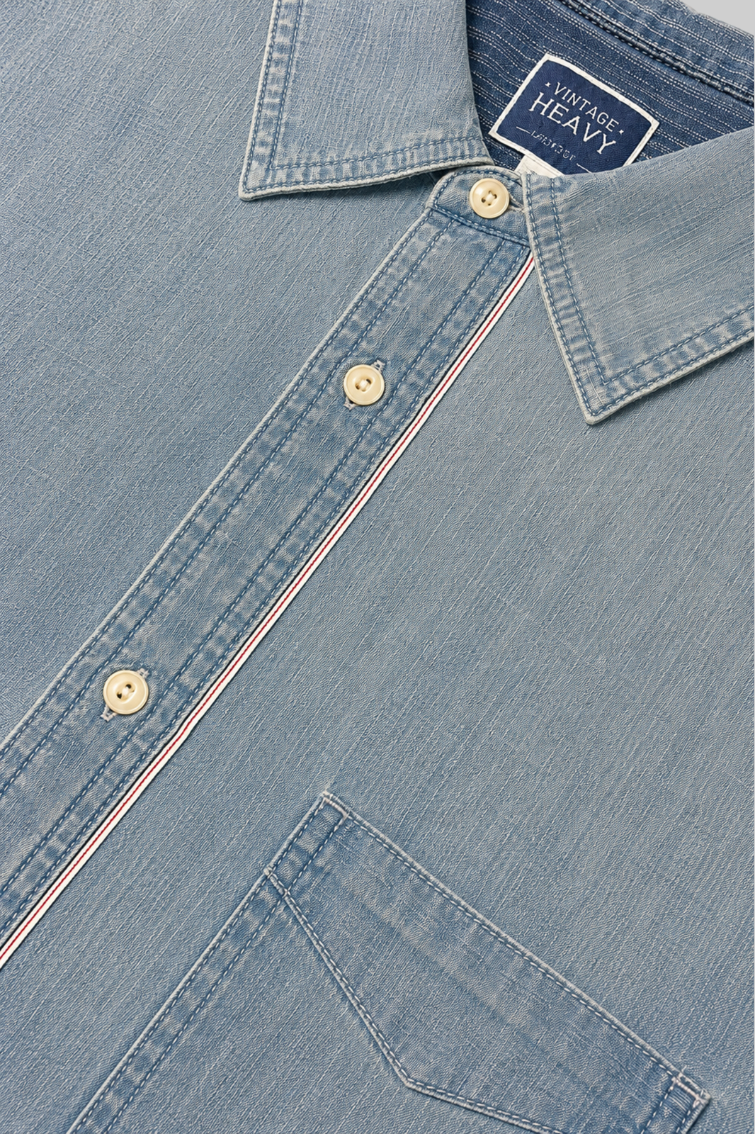 Vintage Heavy Selvedge Chambray Shirt