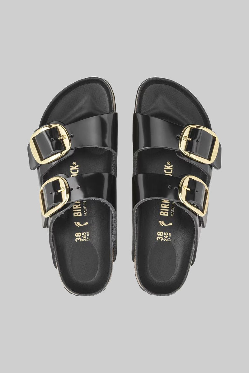 Birkenstock Arizona Big Buckle (High Shine Black) – The Brooklyn