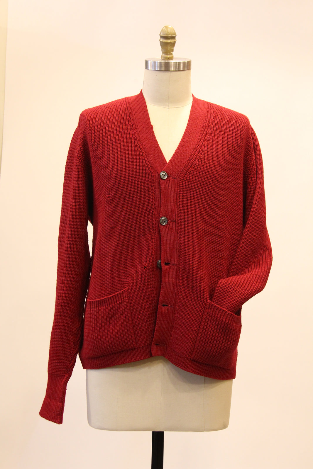 Vintage Knit Wool Cardigan