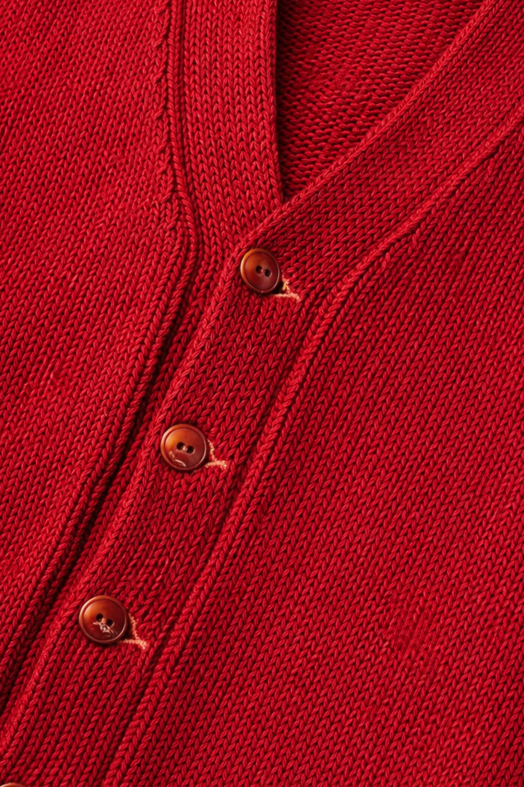 Vintage Knit Wool Cardigan