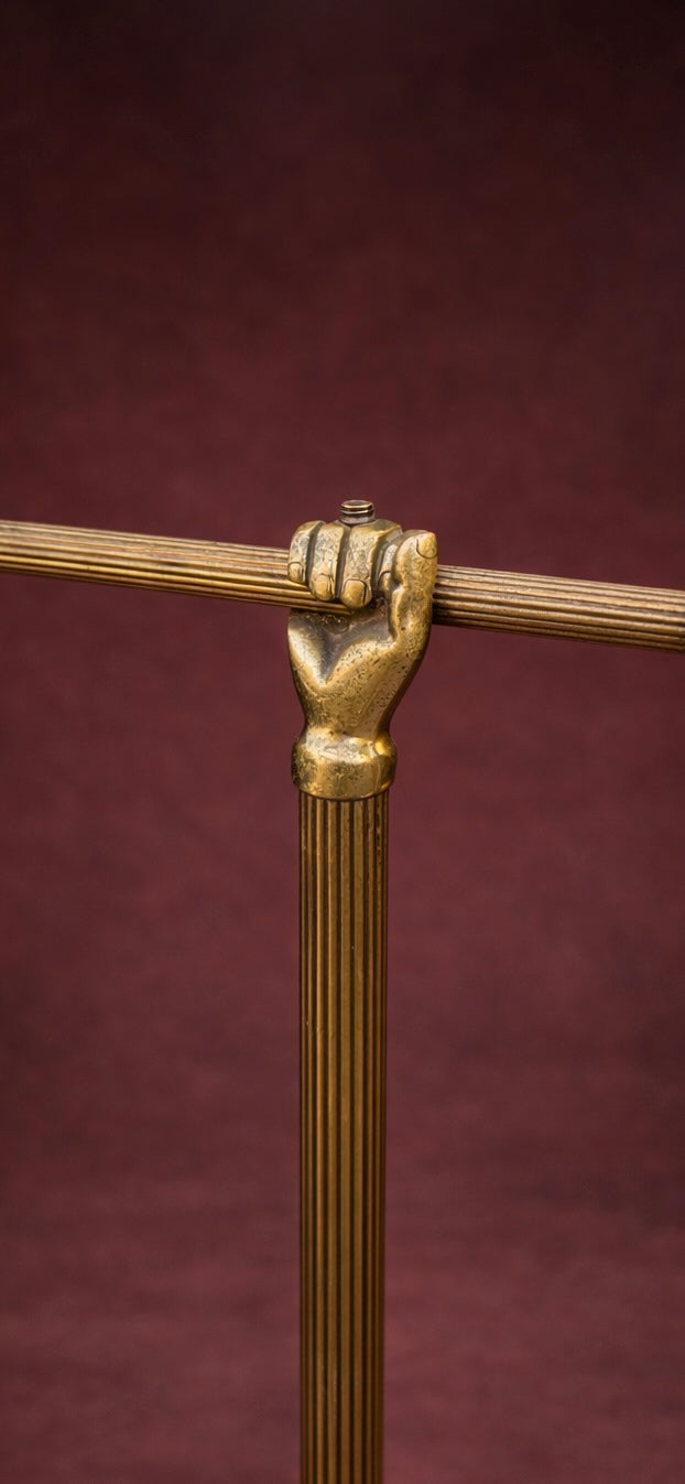 Brass Clothing Bar Rack