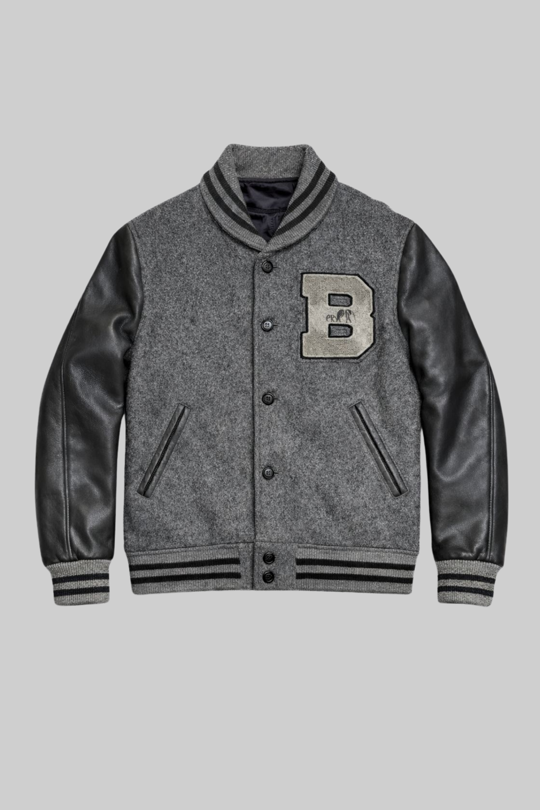 Vintage BKc “Grey Matter” Varsity