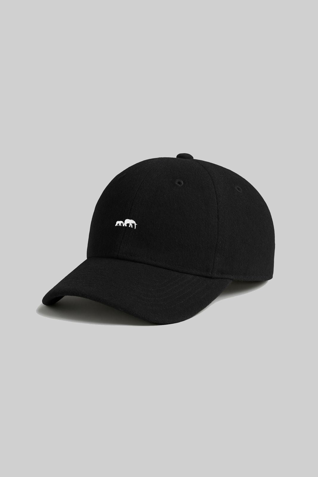 Wool Future Proof Coach Cap (Black)