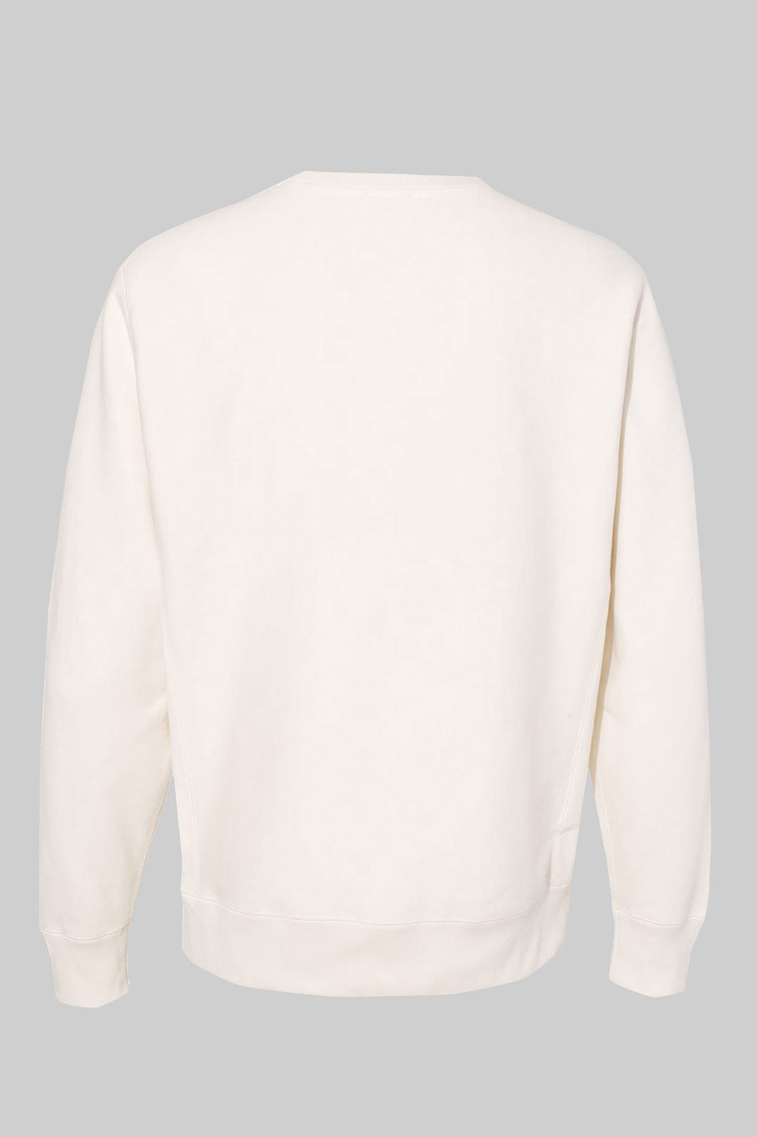 Classic Black B Chenille Crewneck (Natural)