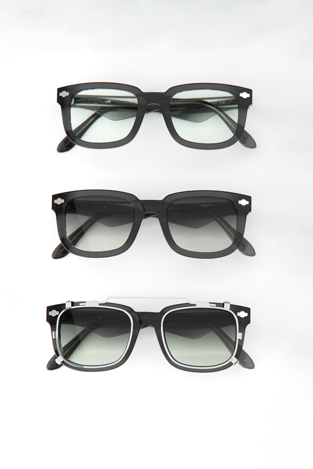 RANDOLPH x BKc P-51 - SMOKE ACETATE & SLATE LENS