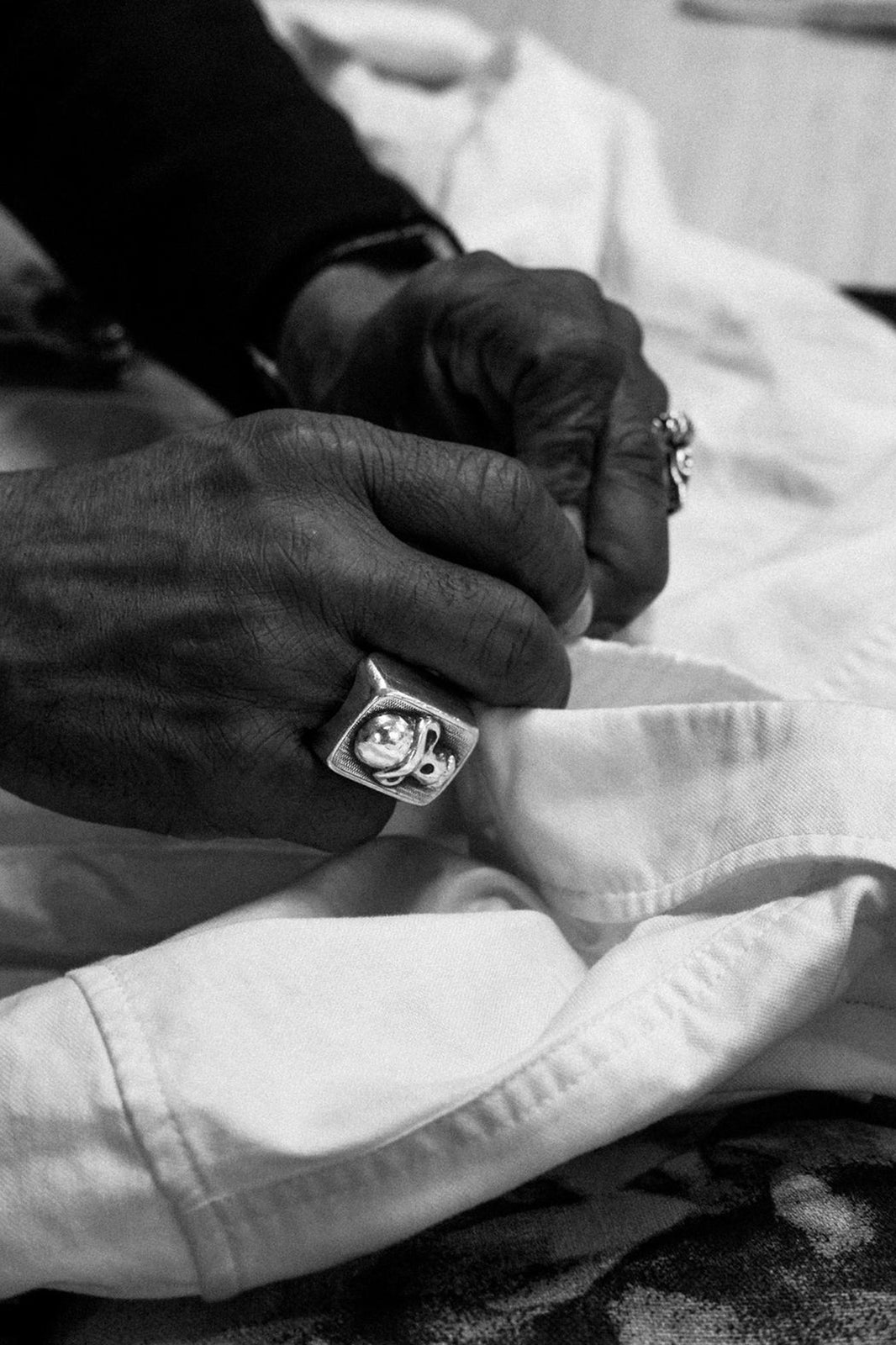 Randolph x BKc Aviator - 22k Black Gold & Coastal Gray