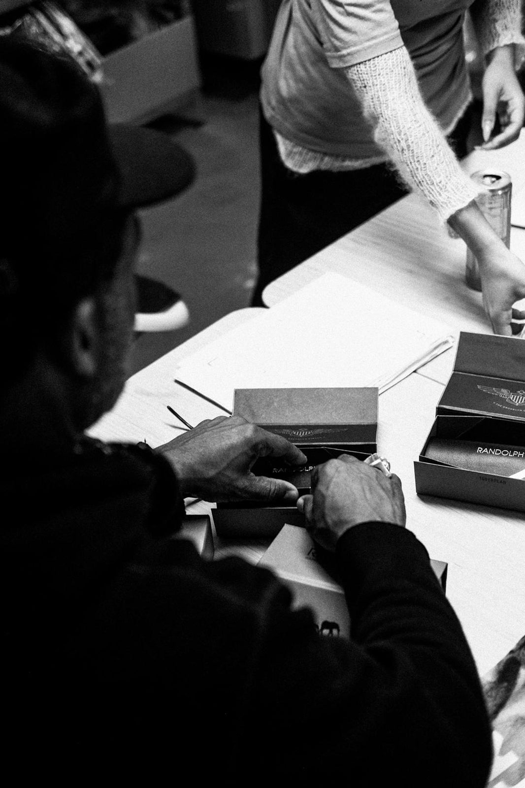 Randolph x BKc Aviator - 22k Black Gold & Nimbus