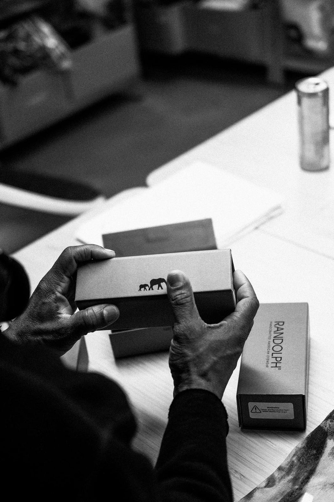 Randolph x BKc Aviator - 22k Black Gold & Coastal Gray