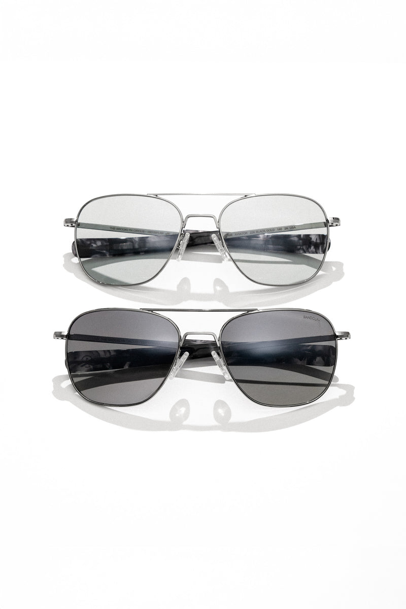 Randolph x BKc Aviator - 22k Black Gold & Nimbus – The Brooklyn Circus