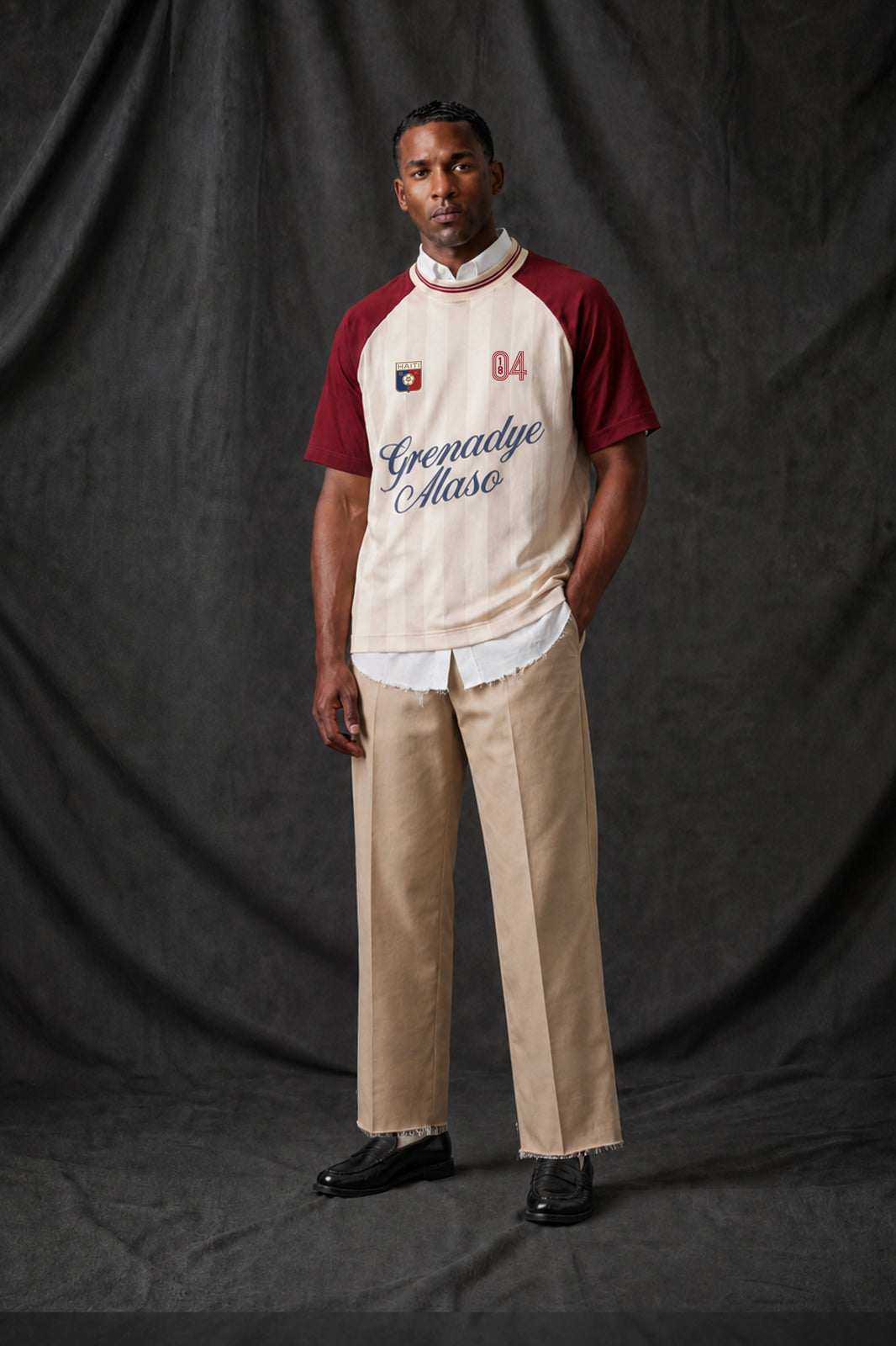 BKc “Grenadye Alaso” Soccer Jersey (Ayiti To The World)