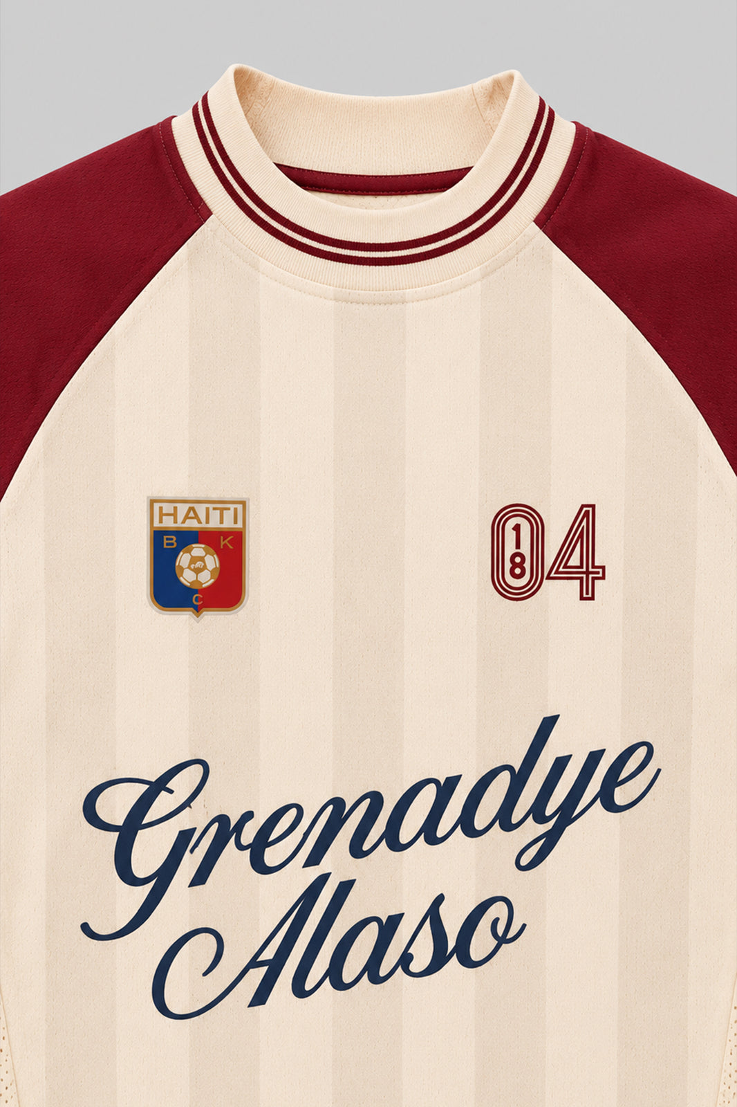 BKc “Grenadye Alaso” Soccer Jersey (Ayiti To The World)