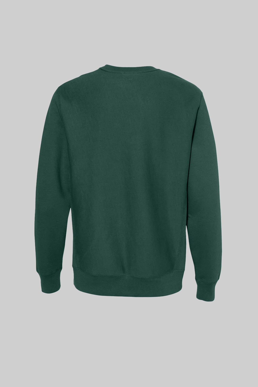 Classic B Chenille Crewneck (Green/Burgundy)