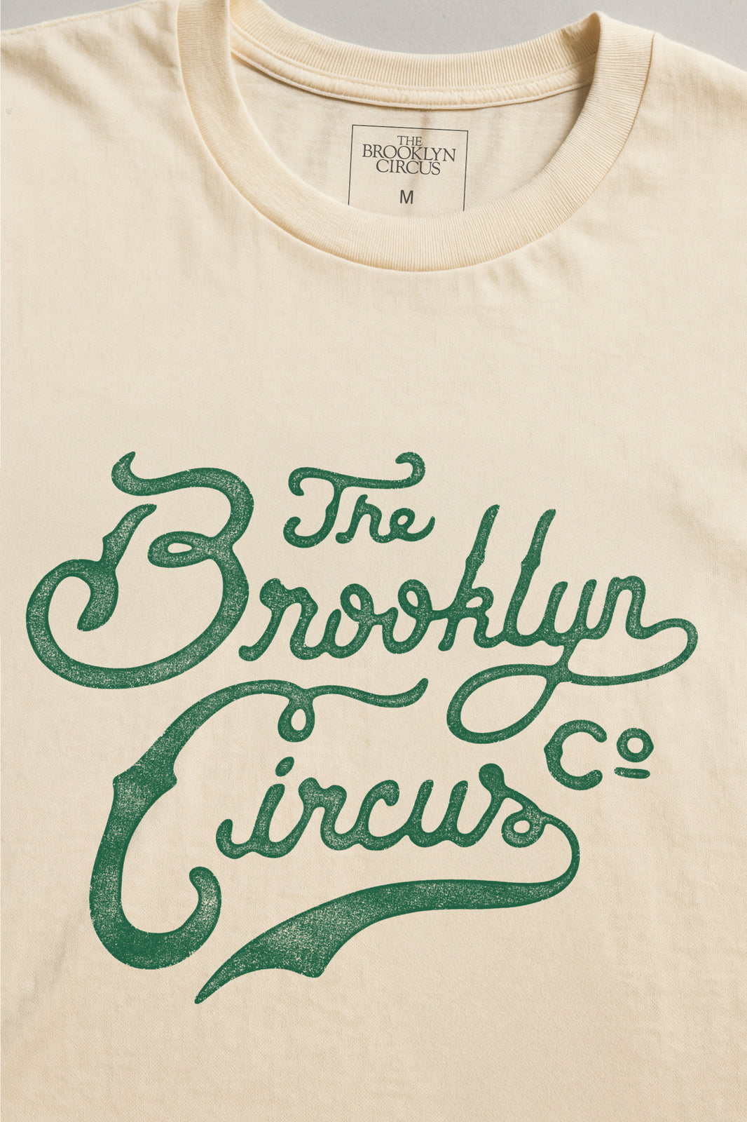 (Pre-Order) “The Brooklyn Circus” Script Tee (Natural)