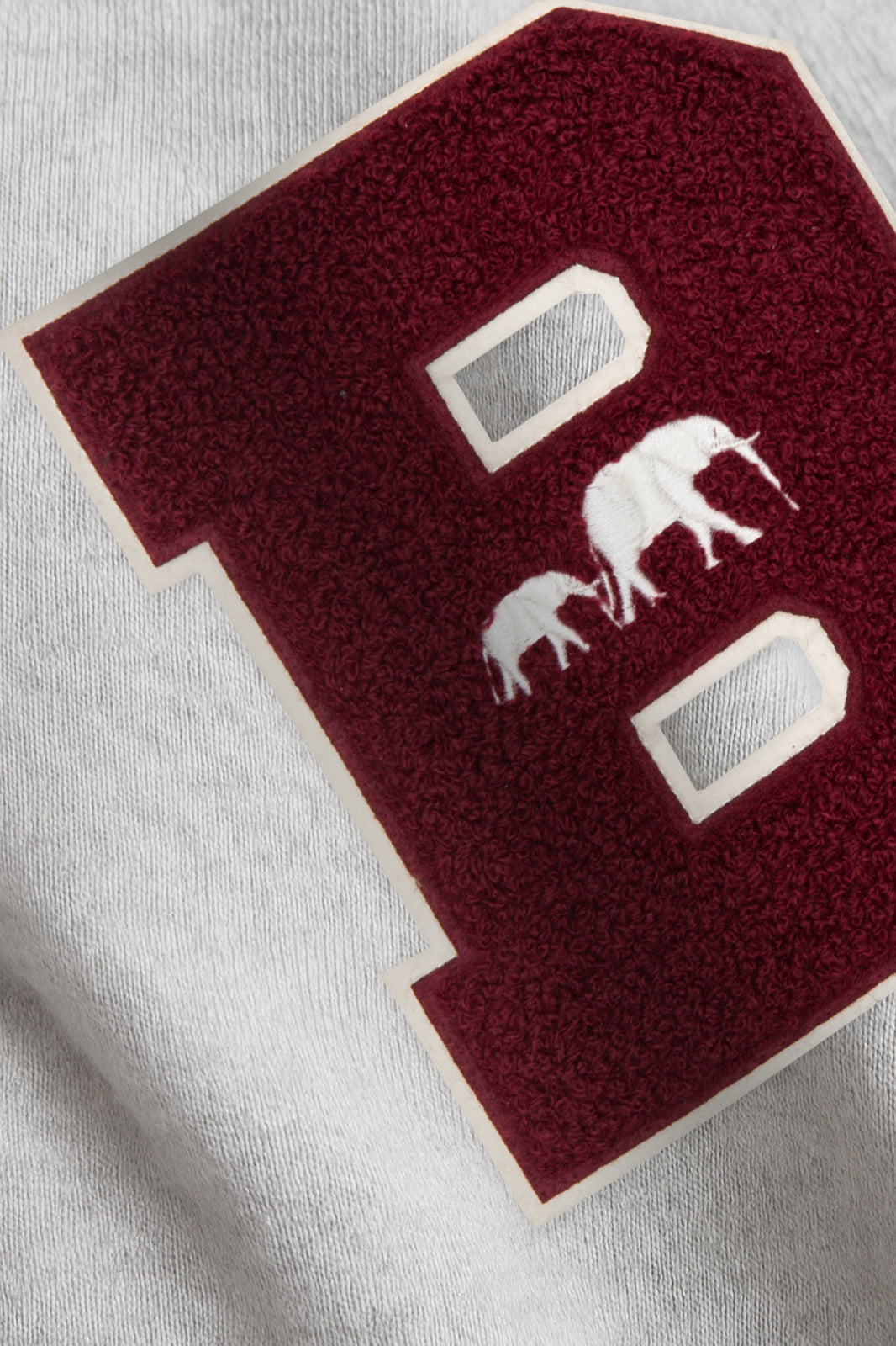 Classic B Chenille Crewneck (Heather Gray)