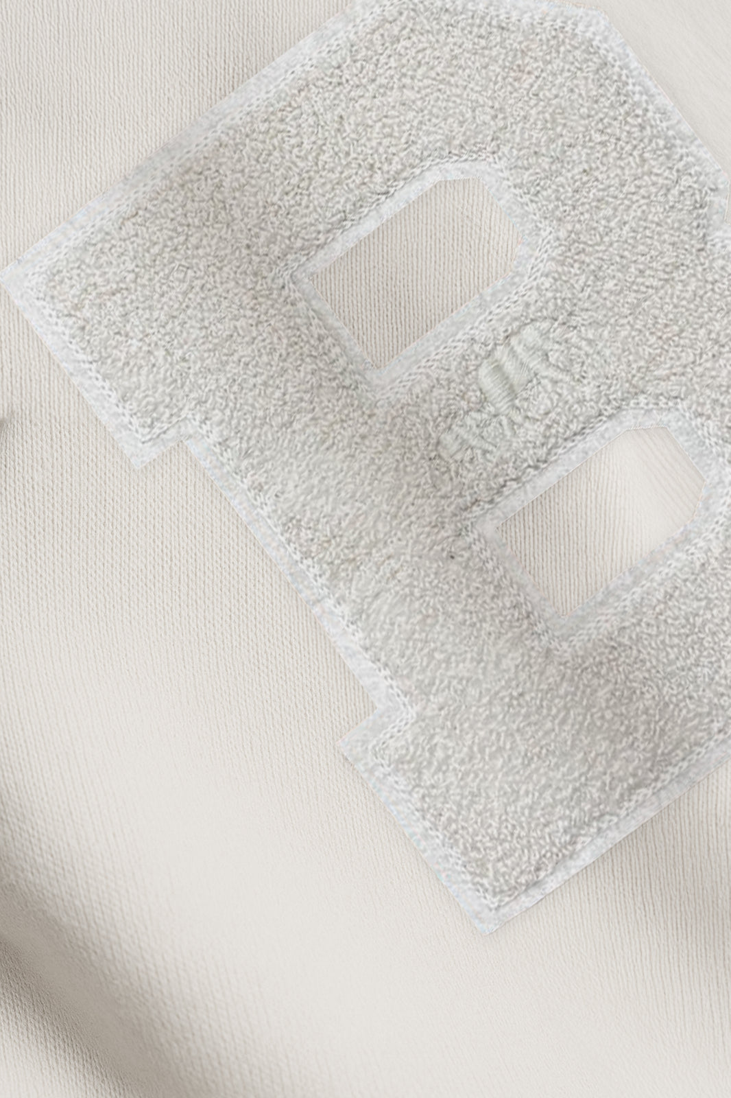 Classic B Chenille Crewneck (Natural)