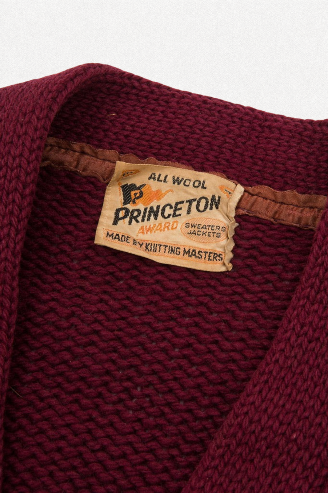 Vintage Varsity Knit Cardigan