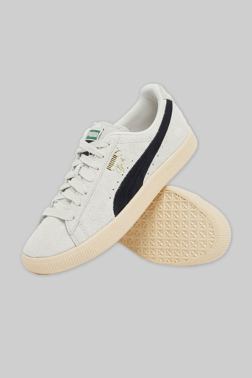 Puma Clyde Hairy Suede (Grey)