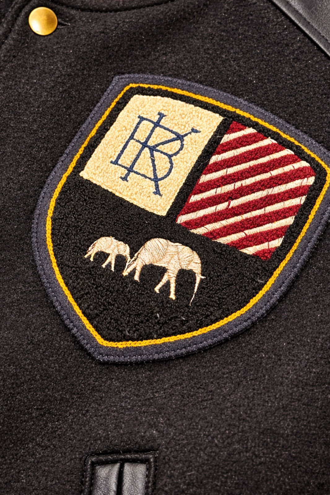 Vintage BKc Shield Varsity Vest