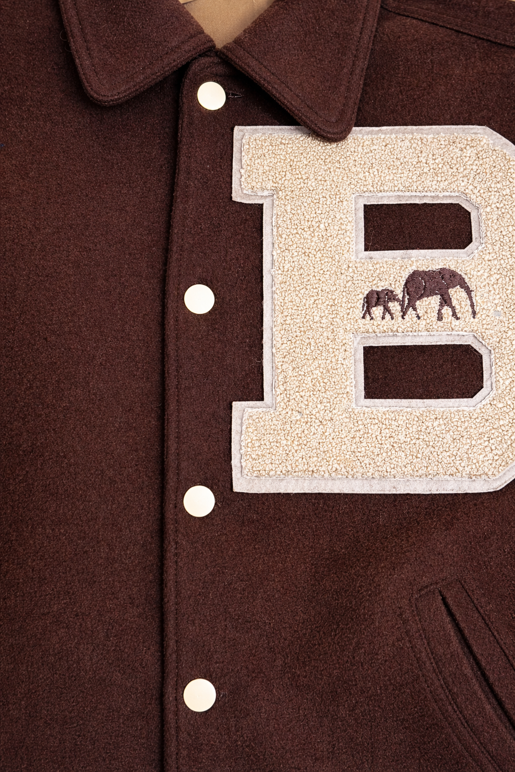 Vintage Wool “Big B” Varsity Jacket