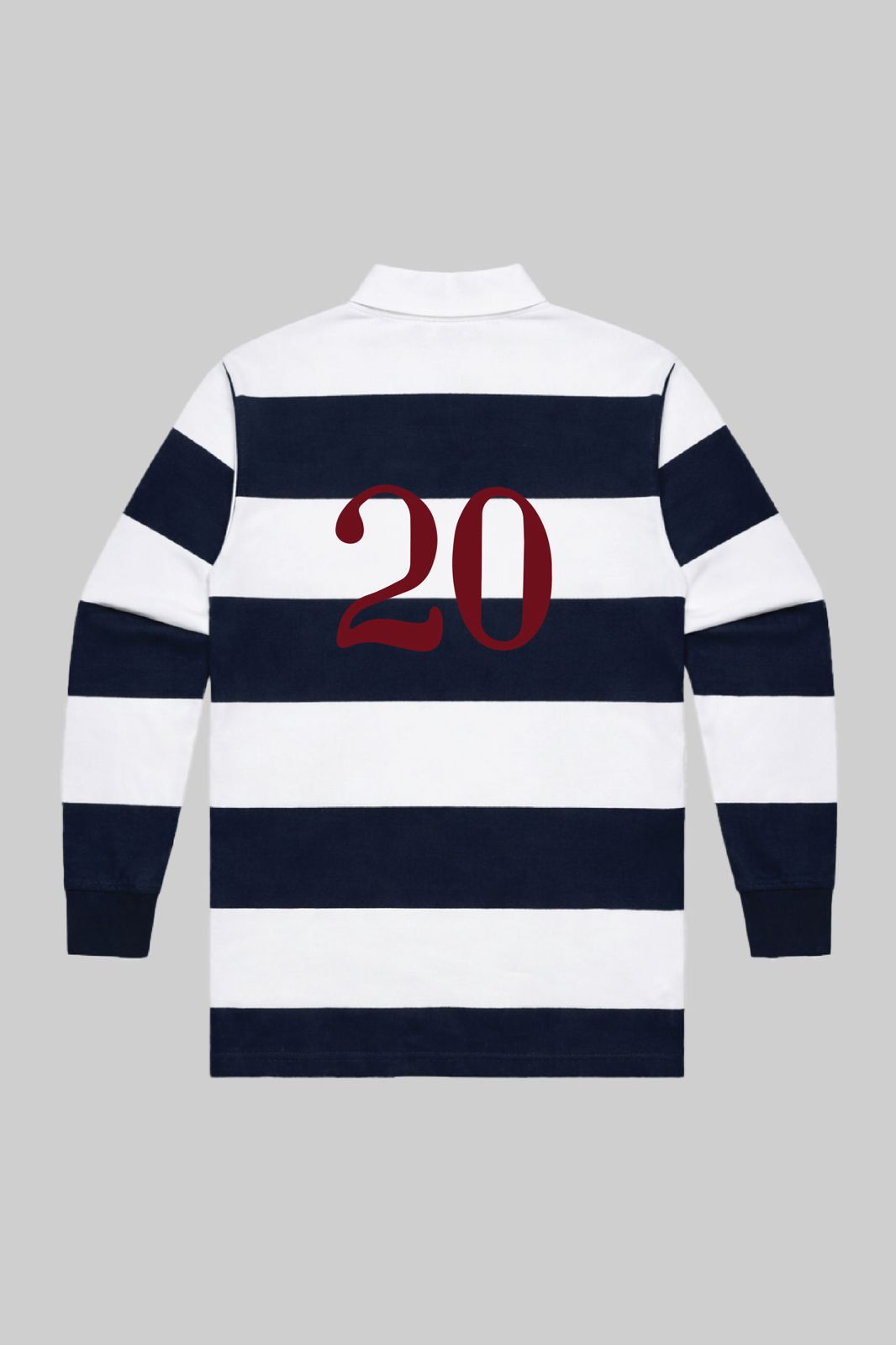 Brooklyn Dodge Ball Team Rugby (Navy/White Stripe)