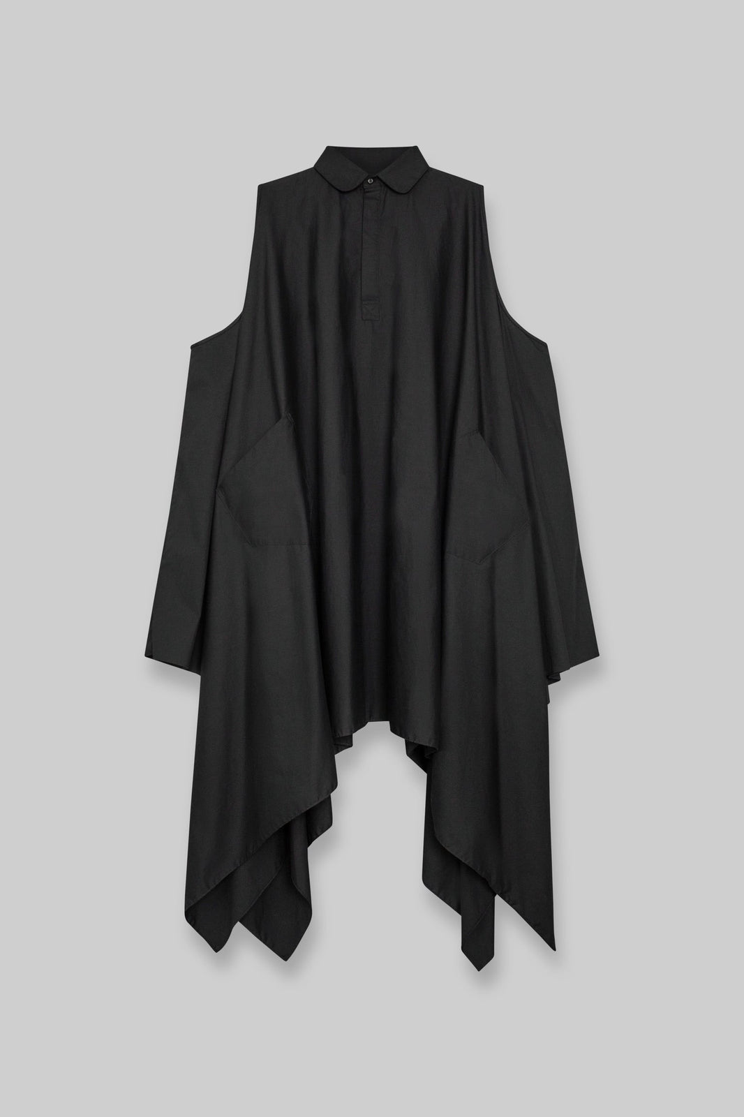 A-Solange Uniform Shirt
(Black Linen)