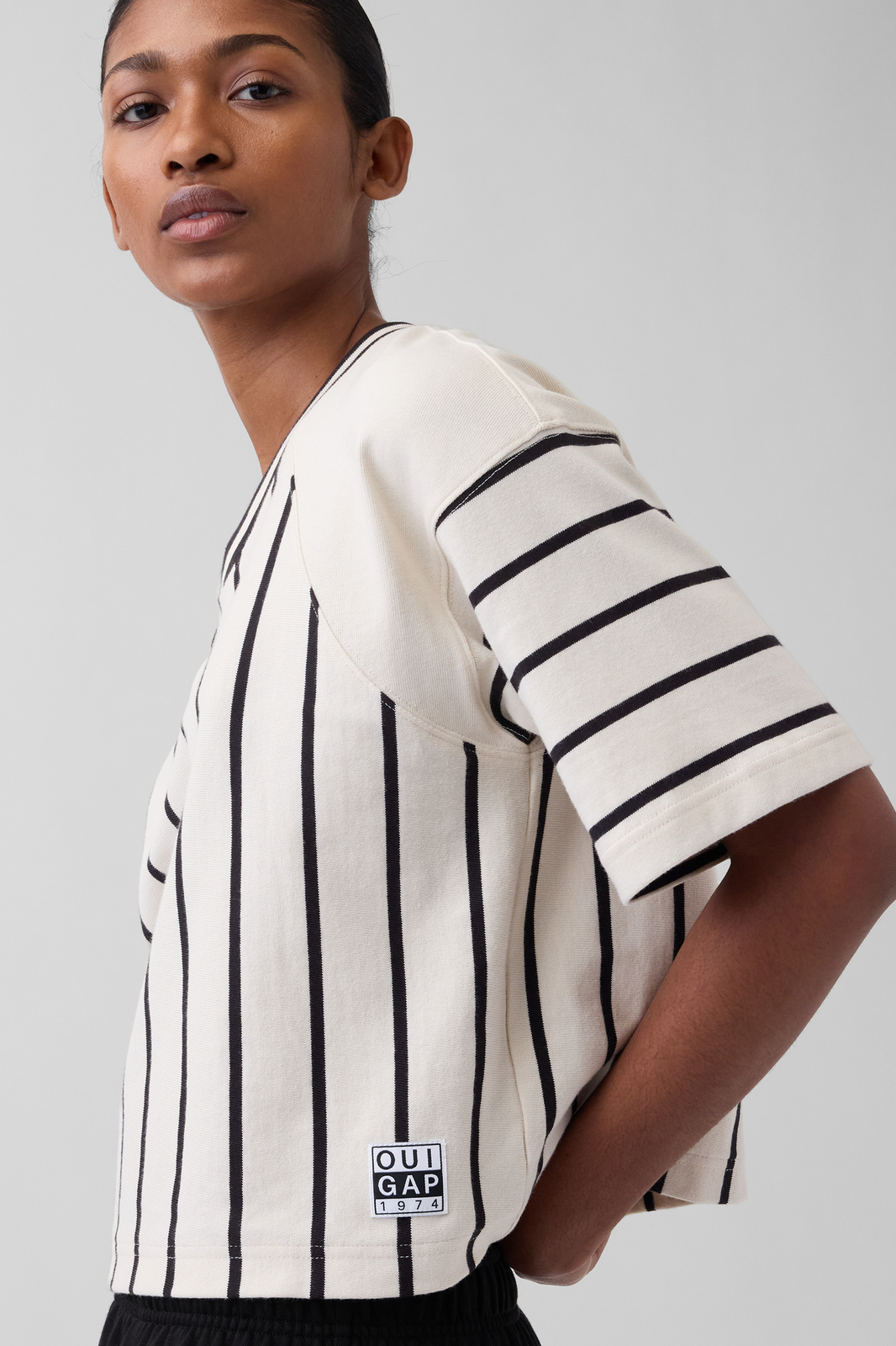 OuiGap Heavyweight Crop T-Shirt