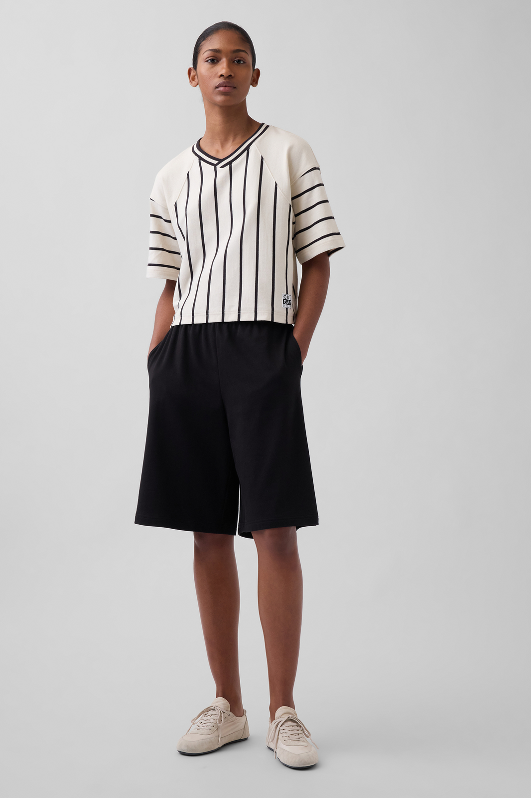OuiGap Heavyweight Crop T-Shirt