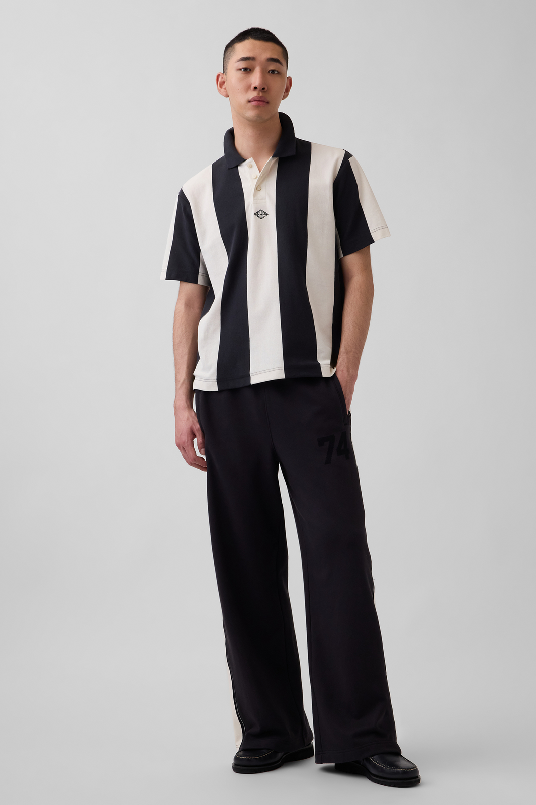 OuiGap Relaxed Pique Polo