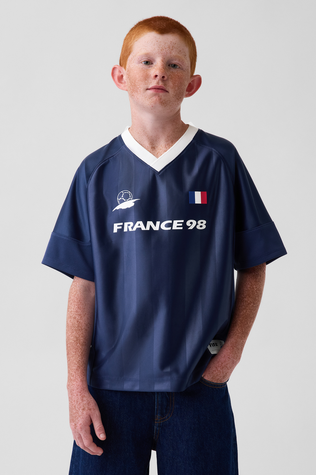 FIFA WORLD CUP™ Kids Oversized Jersey (France)