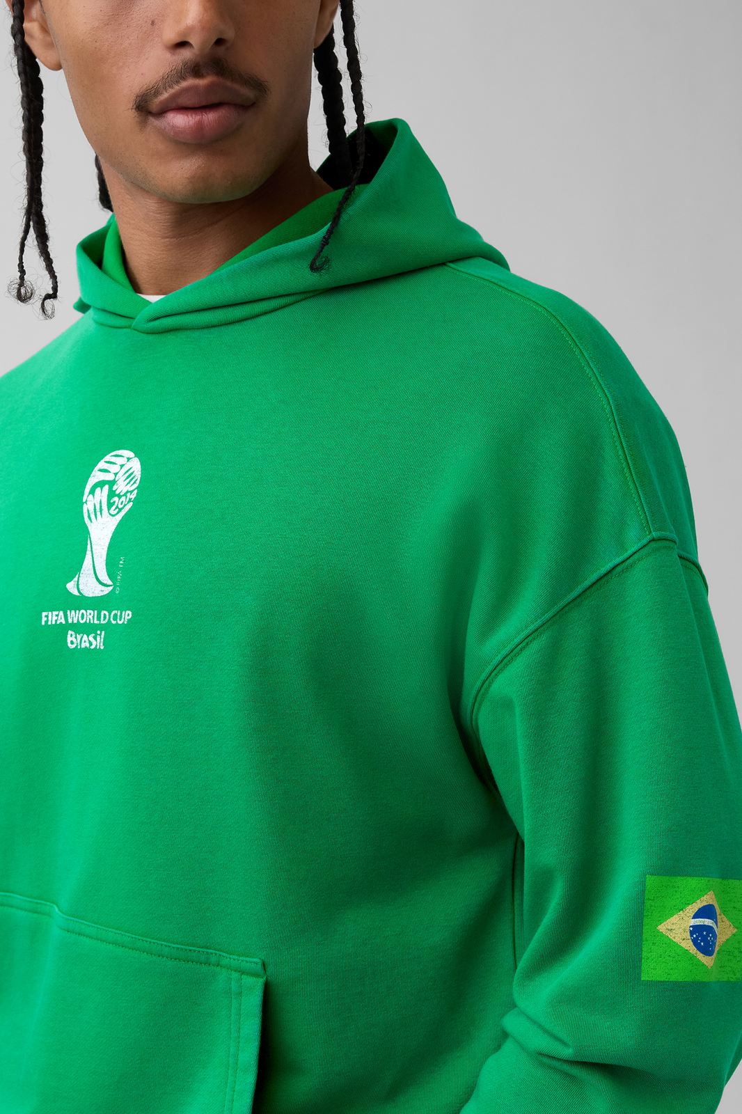 FIFA WORLD CUP™ VintageSoft Terry Oversized Hoodie (Brazil)