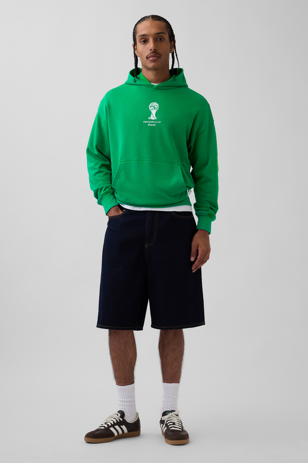 FIFA WORLD CUP™ VintageSoft Terry Oversized Hoodie (Brazil)