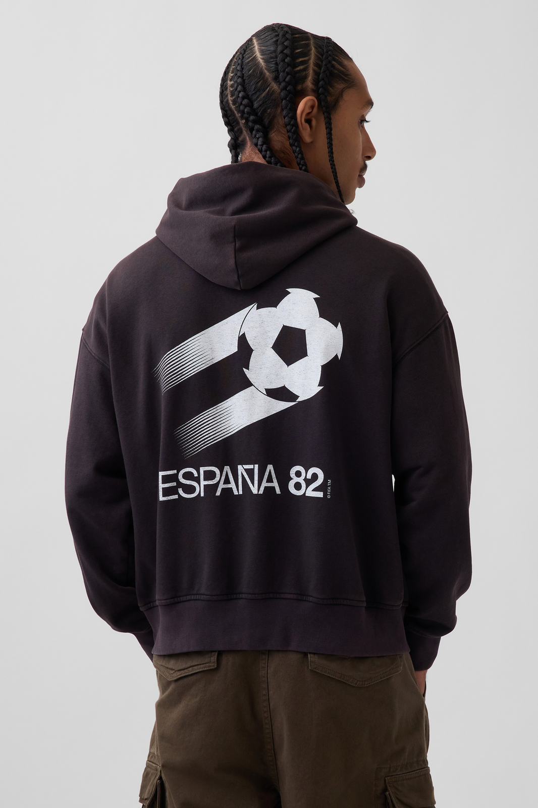 FIFA WORLD CUP™ VintageSoft Terry Oversized Hoodie (Spain)