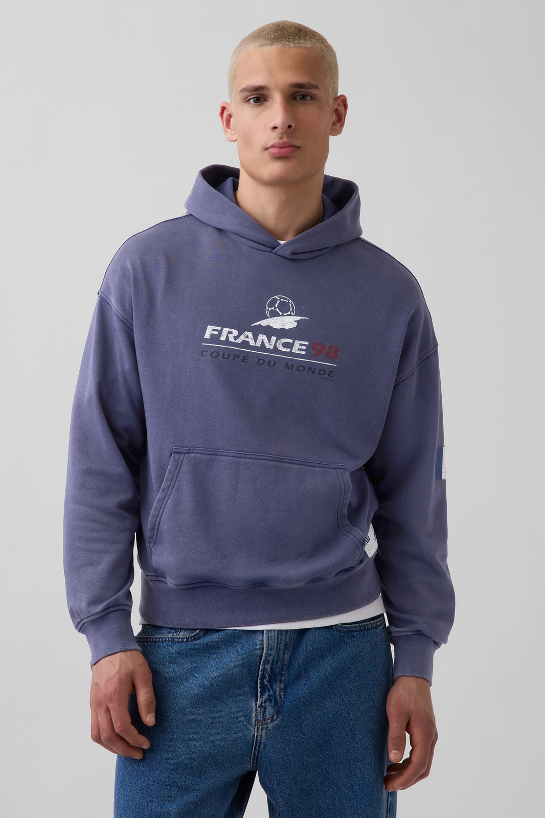 FIFA WORLD CUP™ VintageSoft Terry Oversized Hoodie (France)