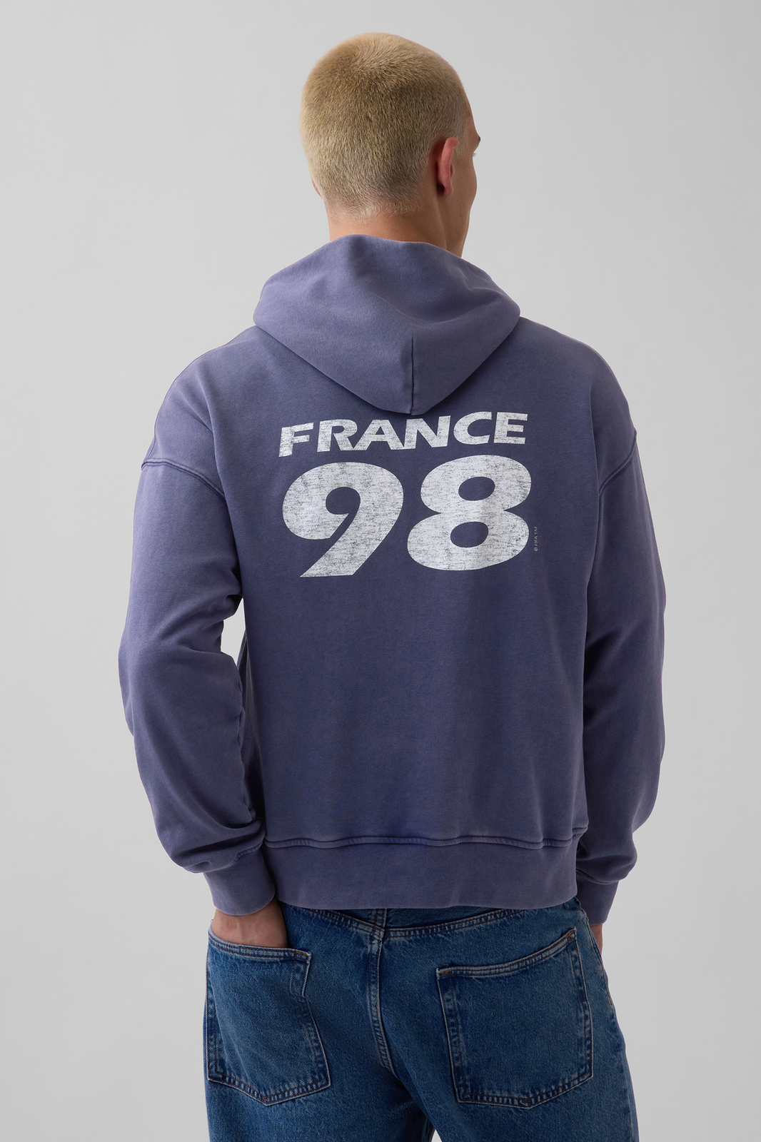 FIFA WORLD CUP™ VintageSoft Terry Oversized Hoodie (France)