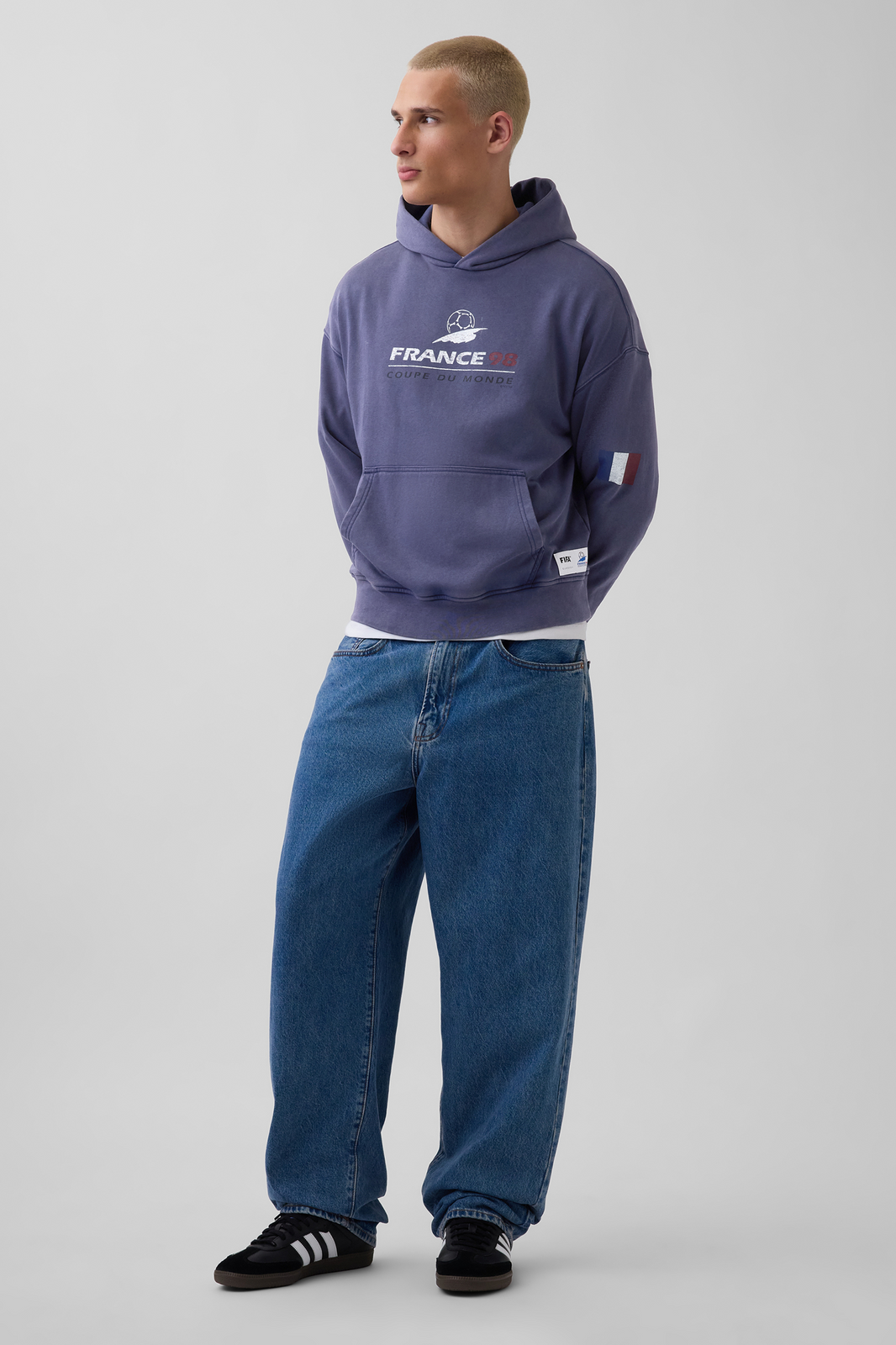 FIFA WORLD CUP™ VintageSoft Terry Oversized Hoodie (France)