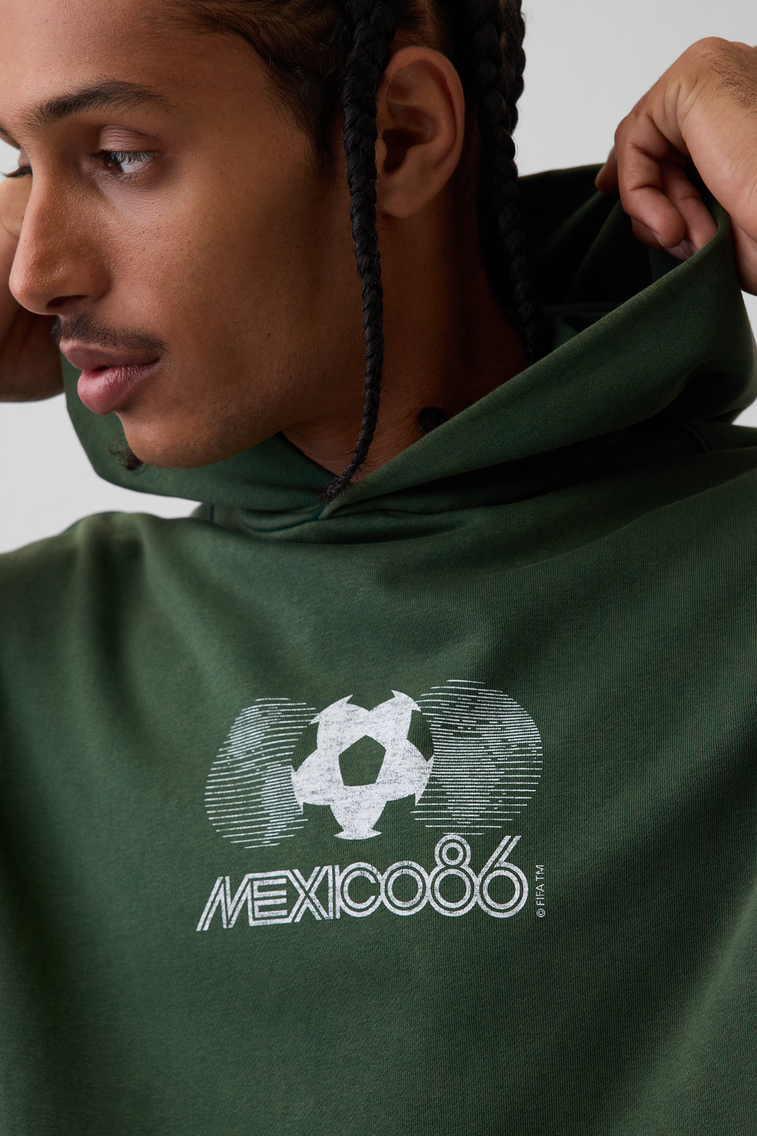 FIFA WORLD CUP™ VintageSoft Terry Oversized Hoodie (Mexico)