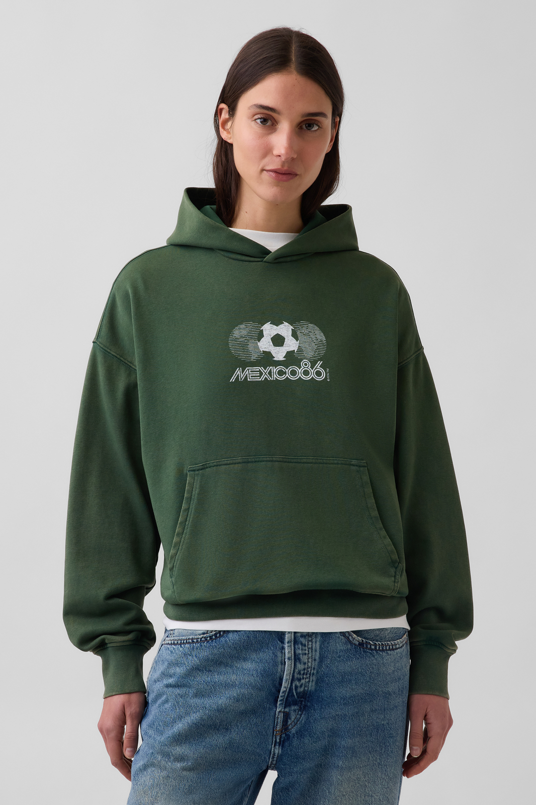FIFA WORLD CUP™ VintageSoft Terry Oversized Hoodie (Mexico)