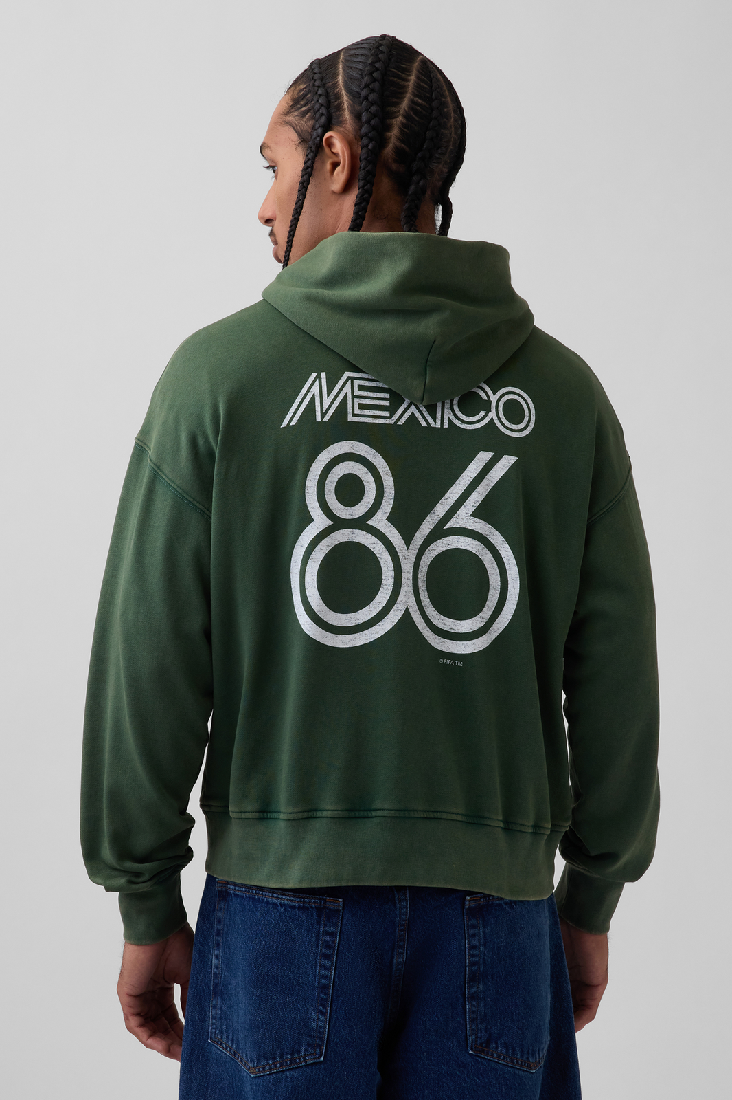 FIFA WORLD CUP™ VintageSoft Terry Oversized Hoodie (Mexico)