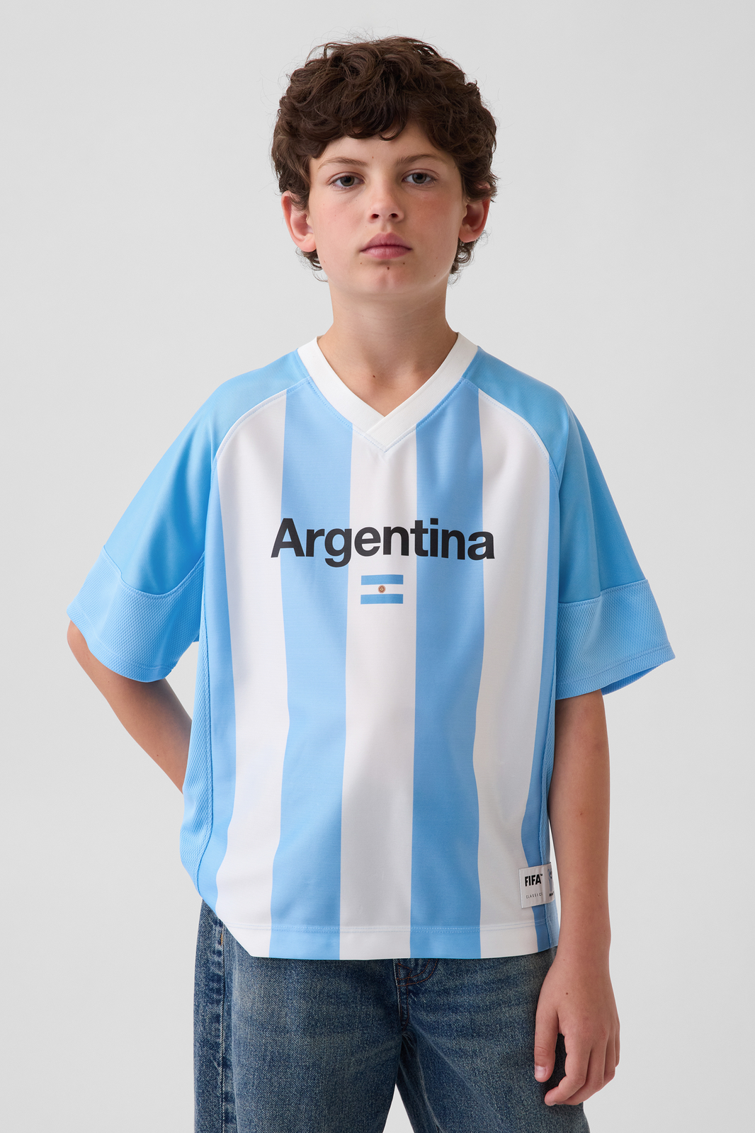 FIFA WORLD CUP™ Kids Oversized Jersey (Argentina)