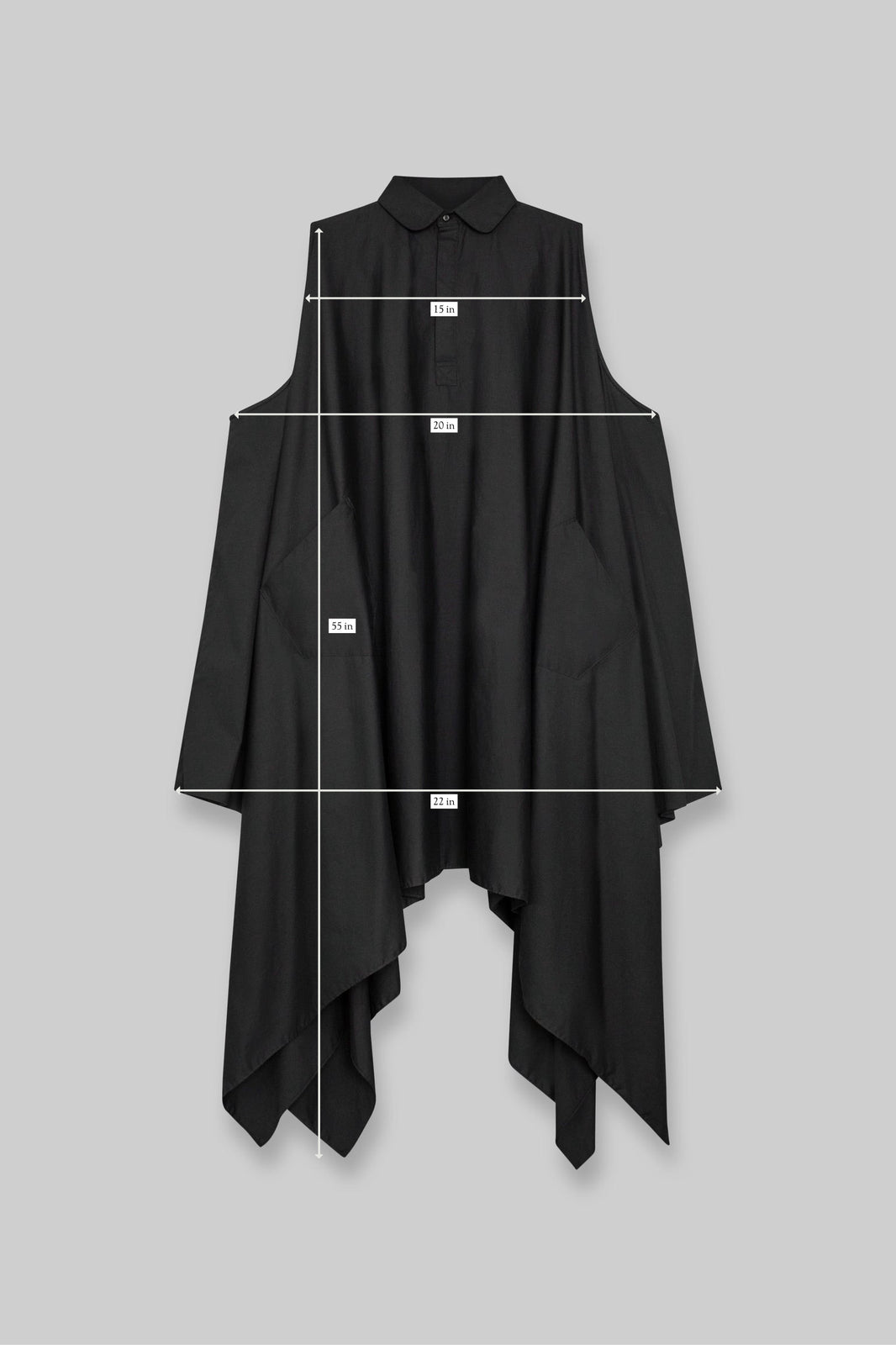 A-Solange Uniform Shirt
(Black Linen)