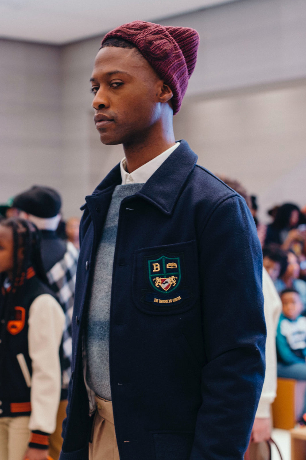 Vintage Women’s “Ships” Varsity Jacket