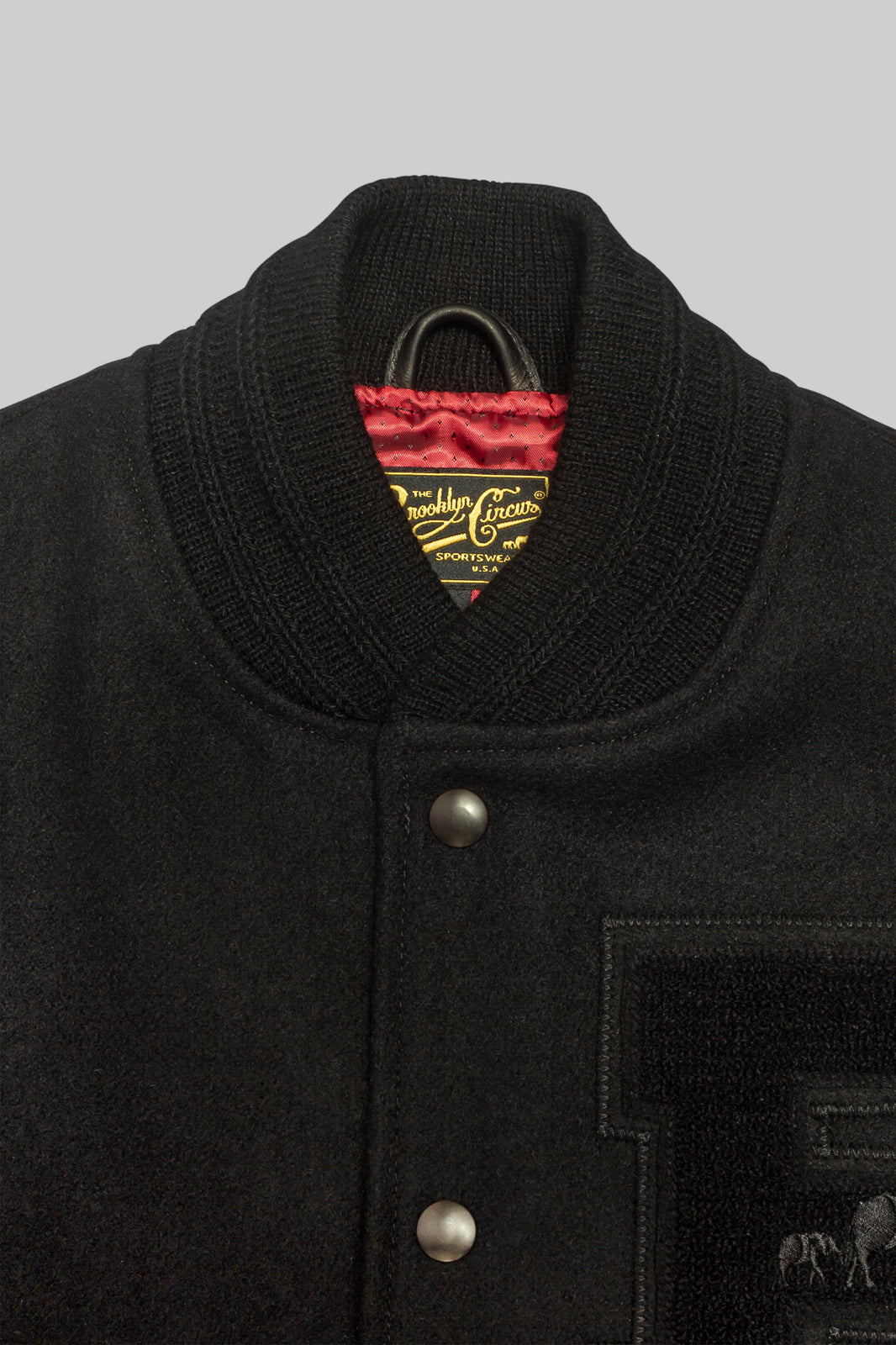 The “Black Ashe” Wool Varsity