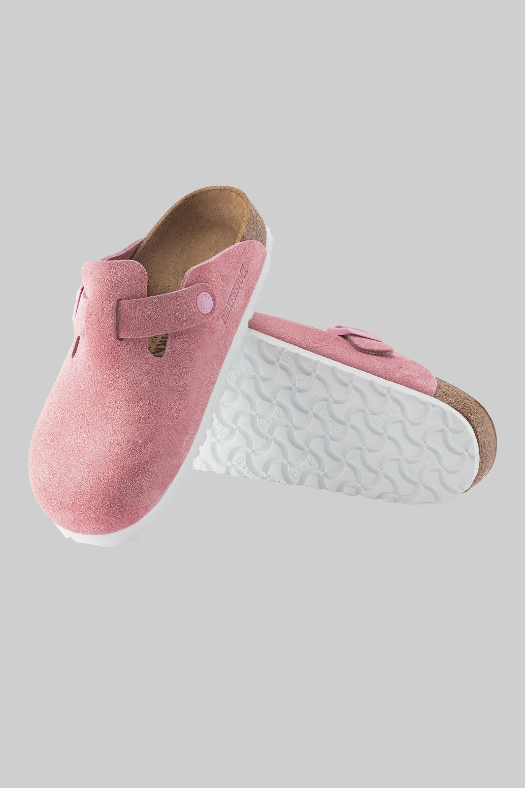 Birkenstock Boston Suede (Pink)